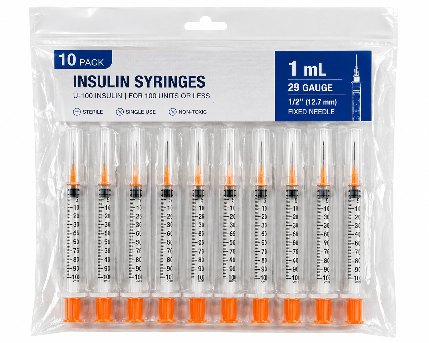 Insulin syringes